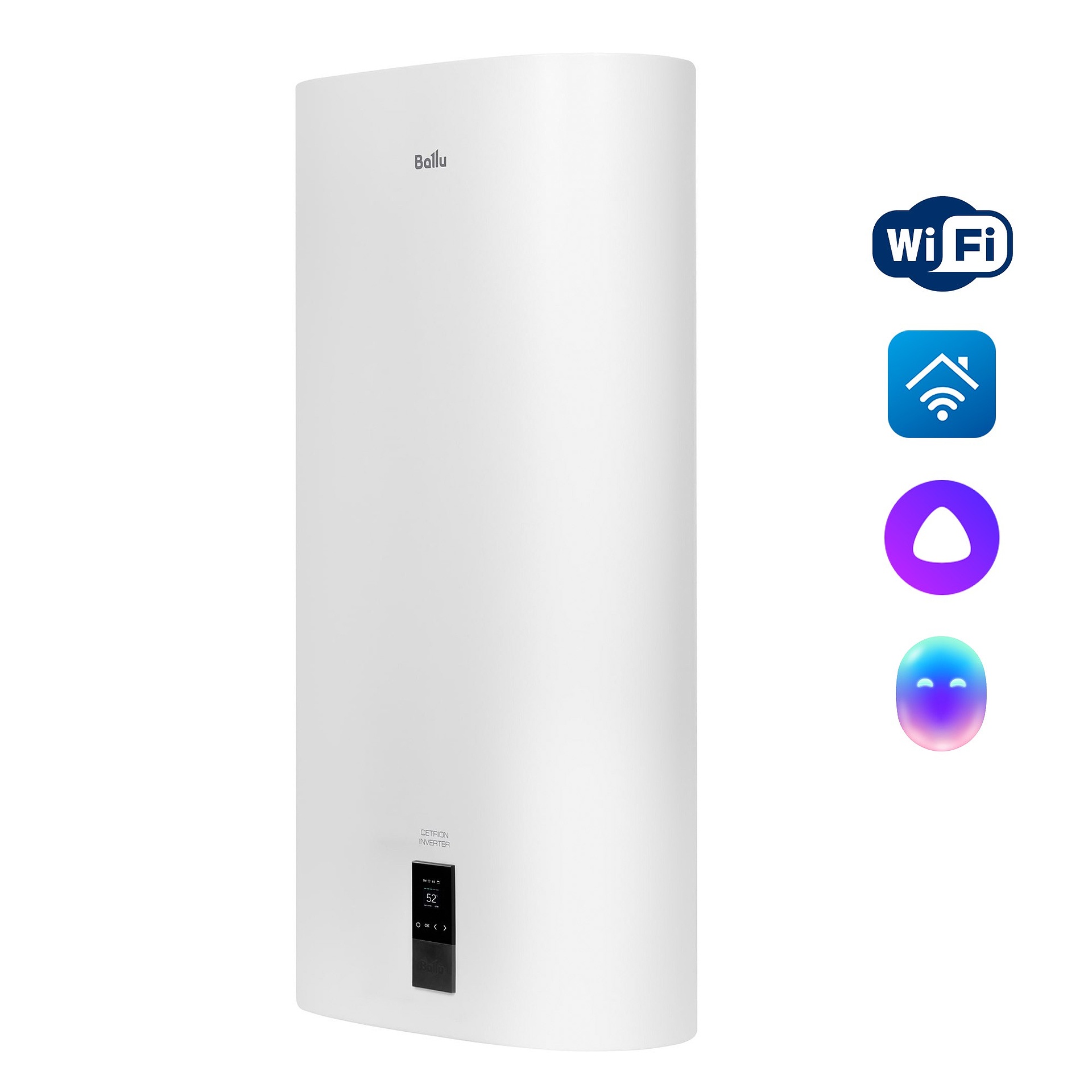 Изображение товара Водонагреватель аккумуляционный электрический Ballu BWH/S 100 Cetrion Invert (100л) сухой тен, эмаль в Миди Лтд