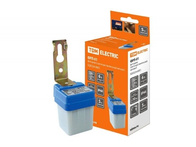 Фотореле ФРЛ-01 10лк 6А TDM - фото в Миди Лтд Изображение товара Фотореле ФРЛ-01 10лк 6А TDM в Миди Лтд