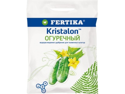 Удобрение Фертика Кристалон огуречный 100г - фото в Миди Лтд Изображение товара Удобрение Фертика Кристалон огуречный 100г в Миди Лтд