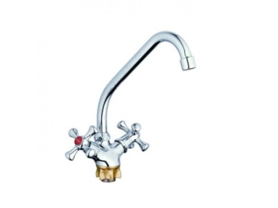 Смеситель для кухни DST4-A ZEGOR - фото в Миди Лтд Изображение товара Смеситель для кухни DST4-A ZEGOR в Миди Лтд