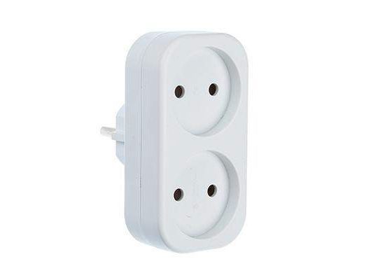 Разветвитель 2 гнезда FORZA         ХХ - фото в Миди Лтд Изображение товара Разветвитель 2 гнезда FORZA         ХХ в Миди Лтд