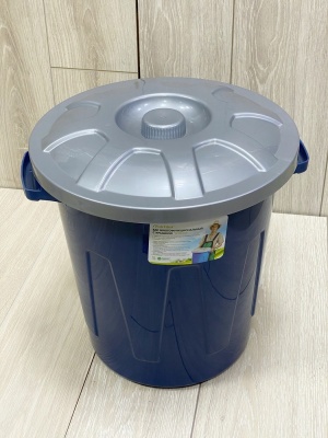 Бак ГРОССО многофункциональный с крышкой 24л (4шт/уп) - фото в Миди Лтд Изображение товара Бак ГРОССО многофункциональный с крышкой 24л (4шт/уп) в Миди Лтд