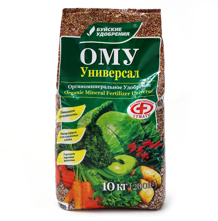 Комплексное удобрение ОМУ Универсальное 10кг - фото в Миди Лтд Изображение товара Комплексное удобрение ОМУ Универсальное 10кг в Миди Лтд