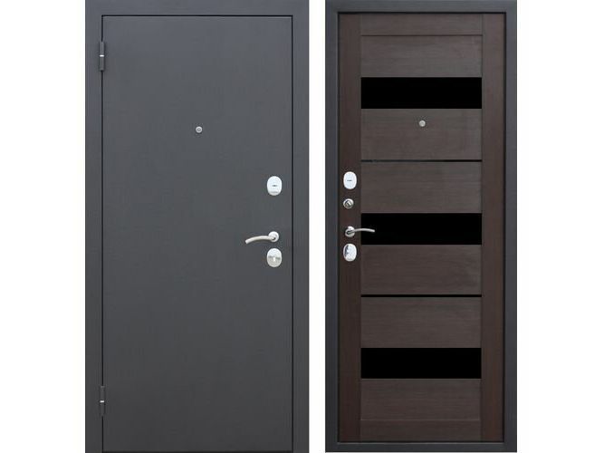 Дверь металлическая 960 правая Гарда муар Темный кипарис (ручка-царга, основной замок, доп. замок) - фото в Миди Лтд Изображение товара Дверь металлическая 960 правая Гарда муар Темный кипарис (ручка-царга, основной замок, доп. замок) в Миди Лтд