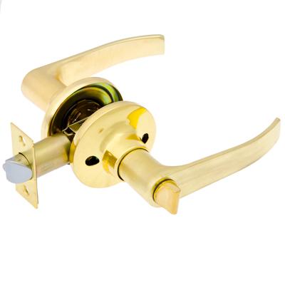 Замок ручка Золото с фиксатором 3182-03 LARS     ХХ - фото в Миди Лтд Изображение товара Замок ручка Золото с фиксатором 3182-03 LARS     ХХ в Миди Лтд