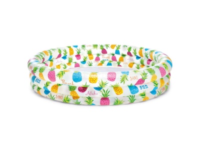 Изображение товара Бассейн надувной детский 3 кольца Рыба-шар INTEX 132*28см 59431 (12шт/кор) в Миди Лтд