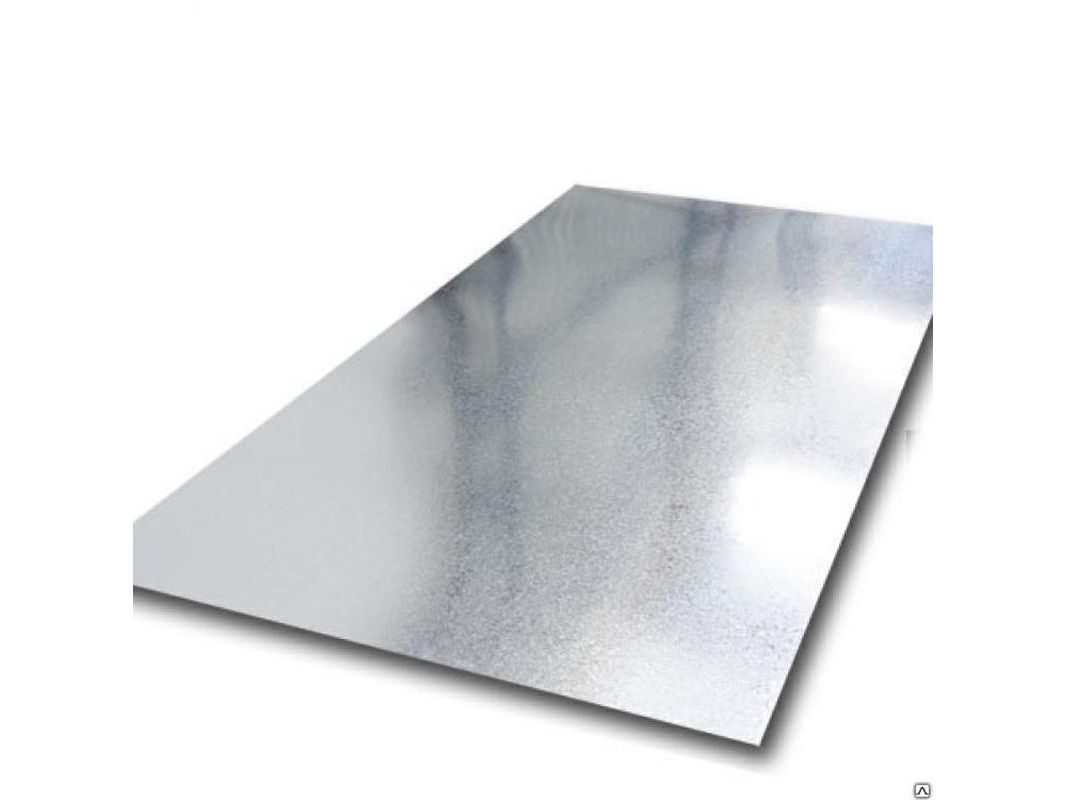 Изображение товара Гладкий лист 0,35х1250х2000 оцинкованный (100шт/пал) в Миди Лтд