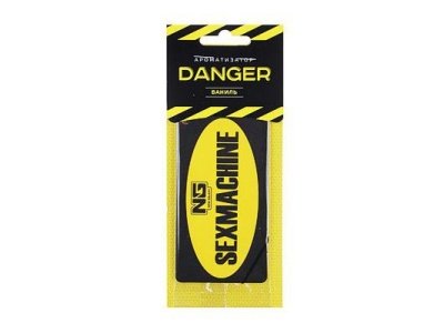 Ароматизатор автомобильный Danger/Sexmachine ваниль (288шт/кор) - фото в Миди Лтд Изображение товара Ароматизатор автомобильный Danger/Sexmachine ваниль (288шт/кор) в Миди Лтд