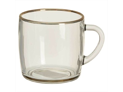 Кружка для чая Золотая кайма 300мл (12шт/уп) - фото в Миди Лтд Изображение товара Кружка для чая Золотая кайма 300мл (12шт/уп) в Миди Лтд