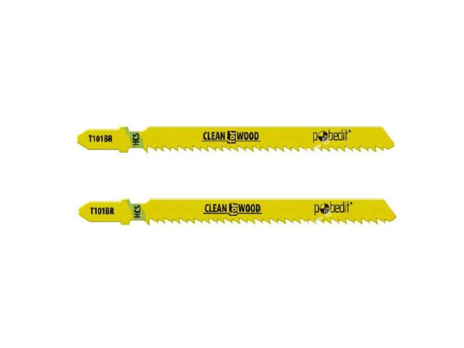 Изображение товара Полотна для электролобзика Pobedit T101BR HCS (2шт/уп) 2500071 в Миди Лтд