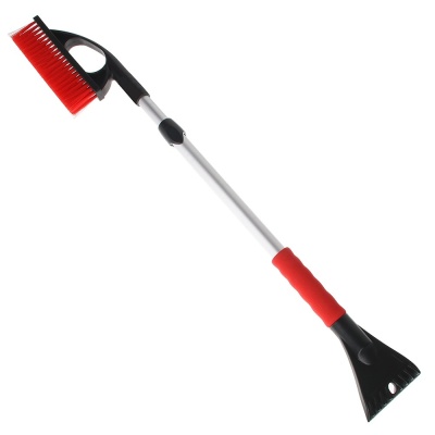Щетка для уборки снега со скребком расщепленная щетина 82-115 см NEW GALAXY - фото в Миди Лтд Изображение товара Щетка для уборки снега со скребком расщепленная щетина 82-115 см NEW GALAXY в Миди Лтд