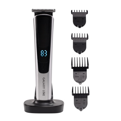 Набор для стрижки GALAXY LINE GL 4161 аккумуляторный 4 насадки лезвия из нержавеющей стали USB  - фото в Миди Лтд Изображение товара Набор для стрижки GALAXY LINE GL 4161 аккумуляторный 4 насадки лезвия из нержавеющей стали USB  в Миди Лтд