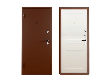 Дверь металлическая 960 левая 66мм ТИТАН-2050 Ясень белоснежный антик медь - фото в Миди Лтд Изображение товара Дверь металлическая 960 левая 66мм ТИТАН-2050 Ясень белоснежный антик медь в Миди Лтд