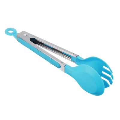 Щипцы кухонные ложка, пластик, нержавеющая сталь 25см - фото в Миди Лтд Изображение товара Щипцы кухонные ложка, пластик, нержавеющая сталь 25см в Миди Лтд