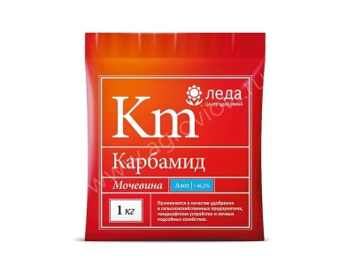 Карбамид (мочевина) Леда 1кг (25шт/уп) - фото в Миди Лтд Изображение товара Карбамид (мочевина) Леда 1кг (25шт/уп) в Миди Лтд