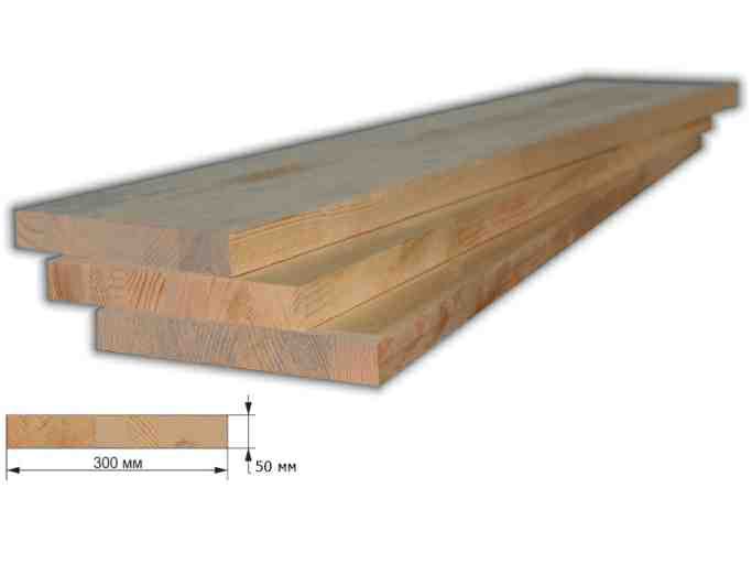Изображение товара Тетива (косоур) сорт А-Б 60*300*2500 Х в Миди Лтд