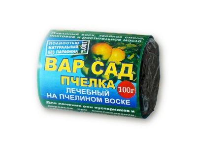 Садовый Вар Пчелка 100гр (30шт/уп) - фото в Миди Лтд Изображение товара Садовый Вар Пчелка 100гр (30шт/уп) в Миди Лтд