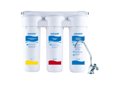 Водоочиститель Аквафор Трио норма (умягчающий) - фото в Миди Лтд Изображение товара Водоочиститель Аквафор Трио норма (умягчающий) в Миди Лтд