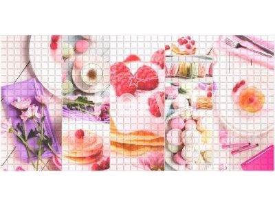 Изображение товара Панель ПВХ мозаика Завтрак толщ 0,3мм 0,954*478 (30шт/уп) в Миди Лтд