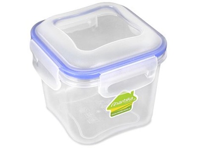 Контейнер СПЕССО герметичный квадратный 0,75л (16шт/уп) - фото в Миди Лтд Изображение товара Контейнер СПЕССО герметичный квадратный 0,75л (16шт/уп) в Миди Лтд