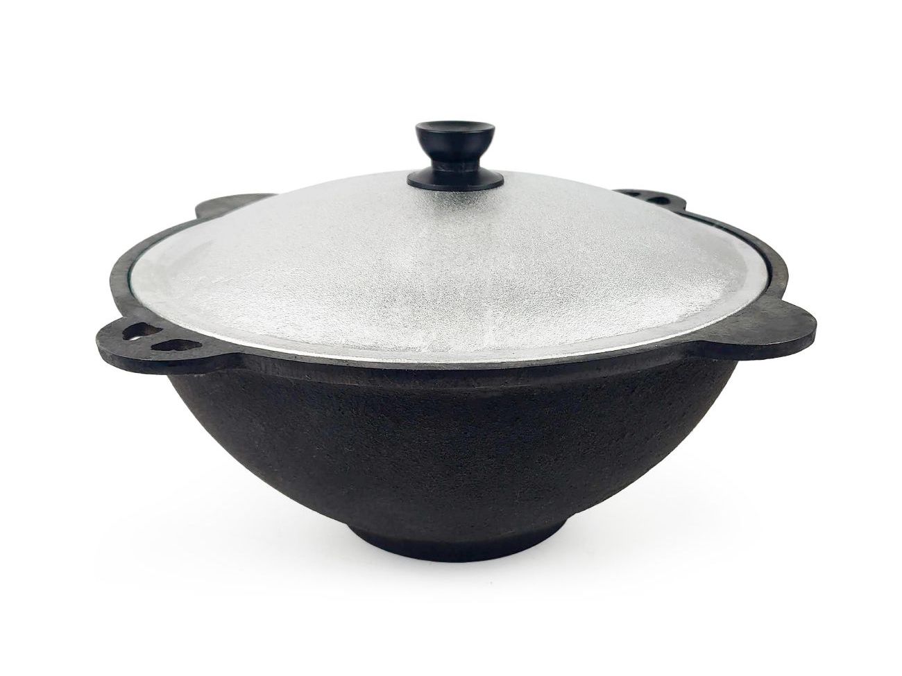 Казан чугун 10л 36,5см плоское дно толщина стенки 4,5мм толщина дна 5мм - фото в Миди Лтд Изображение товара Казан чугун 10л 36,5см плоское дно толщина стенки 4,5мм толщина дна 5мм в Миди Лтд