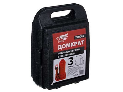 Изображение товара Домкрат гидравлический бутылочный 3т высота подъема 158-308мм в кейсе ЕРМАК (10шт/кор) в Миди Лтд