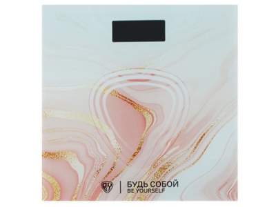 Изображение товара Весы напольные электронные ЖК-дисплей 28*28*0,5см максимальная нагрузка 180кг   Х в Миди Лтд