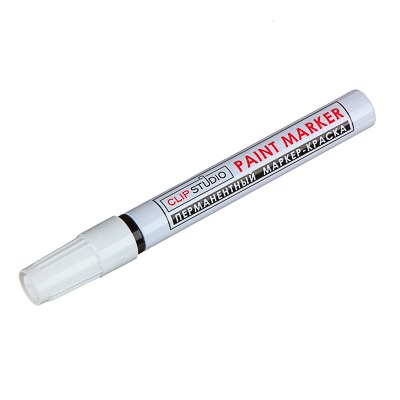 Изображение товара Маркер-краска,перманент 1 мм для люб. поверх черный металл краска в Миди Лтд