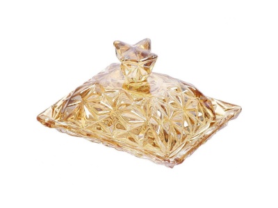 Масленка стекло 15,5*8см Daniks (48шт/уп) Х - фото в Миди Лтд Изображение товара Масленка стекло 15,5*8см Daniks (48шт/уп) Х в Миди Лтд