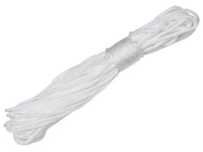 Фал капроновый №4 20м (100шт/уп) - фото в Миди Лтд Изображение товара Фал капроновый №4 20м (100шт/уп) в Миди Лтд