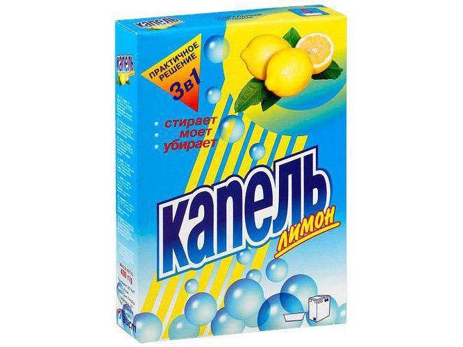 Стиральный порошок КАПЕЛЬ (лимон) 400гр (149466) - фото в Миди Лтд Изображение товара Стиральный порошок КАПЕЛЬ (лимон) 400гр (149466) в Миди Лтд