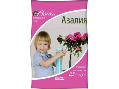 Грунт АЗАЛИЯ-КАМЕЛИЯ Флорика 2,5л - фото в Миди Лтд Изображение товара Грунт АЗАЛИЯ-КАМЕЛИЯ Флорика 2,5л в Миди Лтд