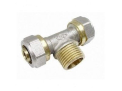 Изображение товара Тройник 16*3/4*16 ц/нар/ц (1/10/70) в Миди Лтд