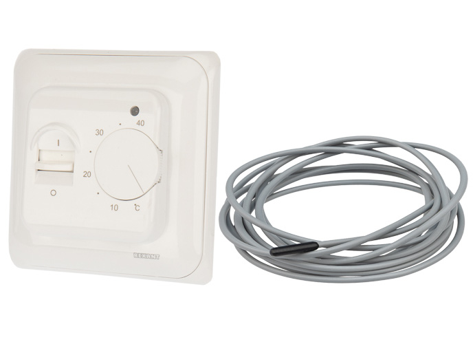 Изображение товара Терморегулятор REXANT механический с датчиком температуры пола R70XT в Миди Лтд