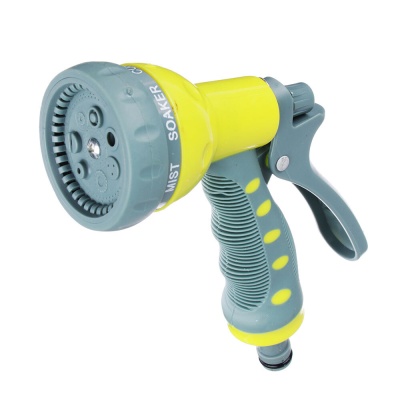 Пистолет садовый для полива  7 режимов, пластиковый INBLOOM (48шт/кор) - фото в Миди Лтд Изображение товара Пистолет садовый для полива  7 режимов, пластиковый INBLOOM (48шт/кор) в Миди Лтд