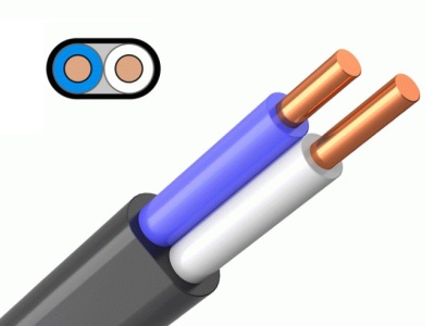 Изображение товара Кабель ВВГ-Пнг 2х2,5 черный ТУ (100м/бухта) Х в Миди Лтд