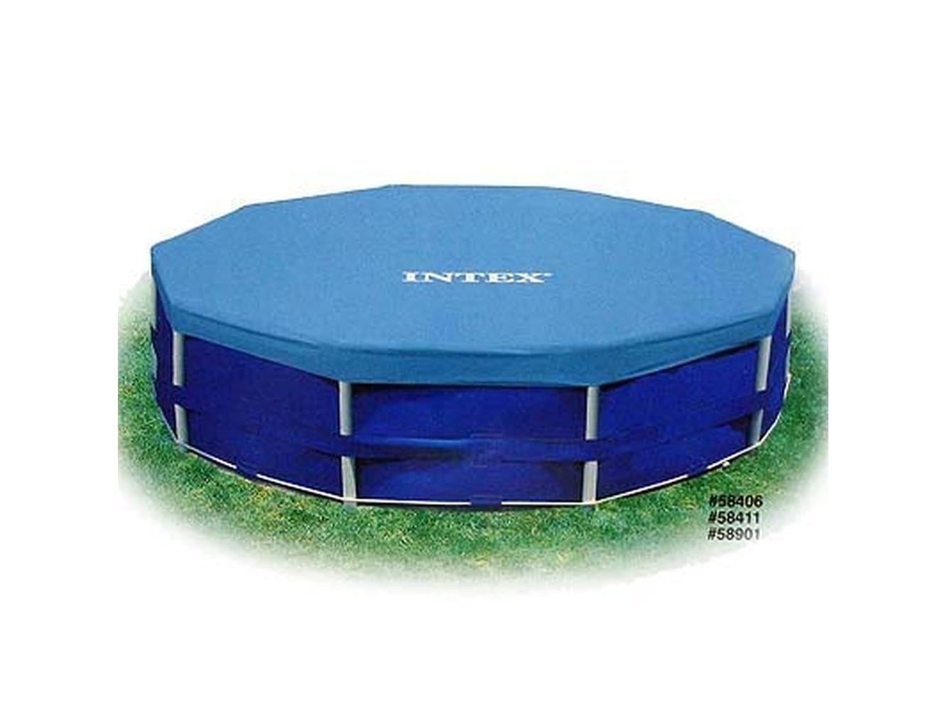 Тент для каркасных бассейнов INTEX d305см 58406/28030 (6шт/кор) - фото в Миди Лтд Изображение товара Тент для каркасных бассейнов INTEX d305см 58406/28030 (6шт/кор) в Миди Лтд