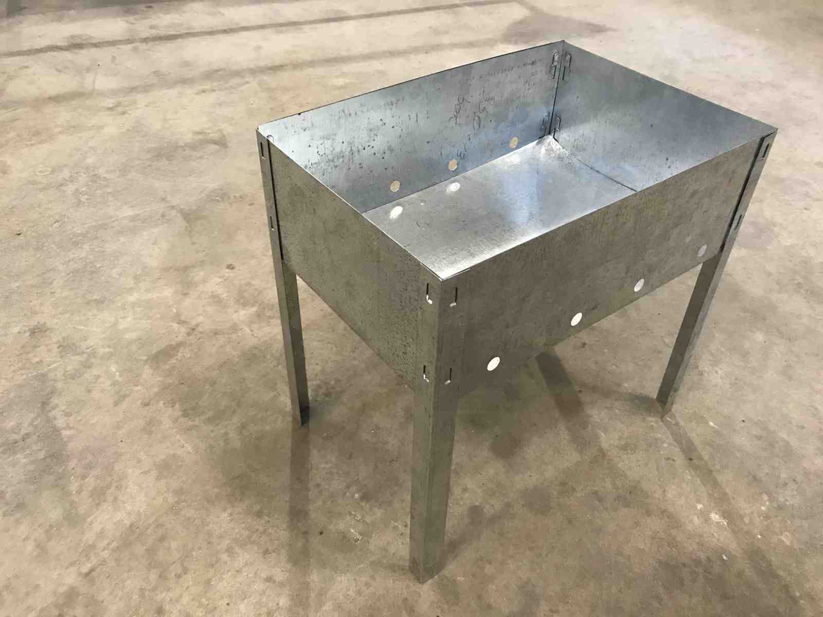 Изображение товара Мангал сборный 350*250*350мм (сталь 0,55мм) в Миди Лтд