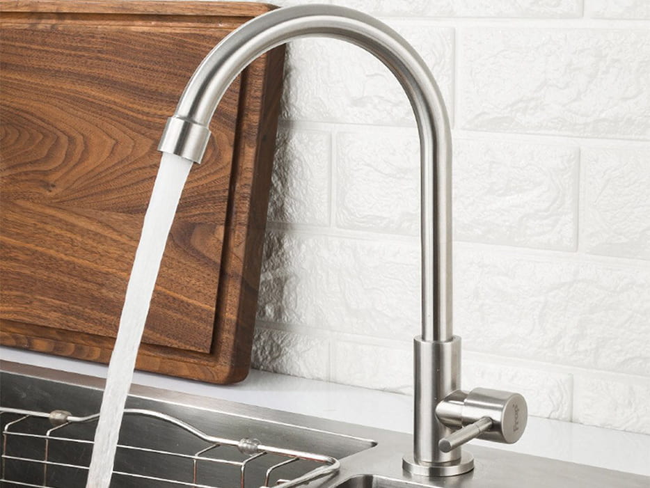 Смеситель для кухни моно F41899-6 Frap - фото в Миди Лтд Изображение товара Смеситель для кухни моно F41899-6 Frap в Миди Лтд