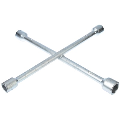 Ключ баллонный крестовой 17-19-21-23мм 14" сатин ЕРМАК (15шт/кор) - фото в Миди Лтд Изображение товара Ключ баллонный крестовой 17-19-21-23мм 14" сатин ЕРМАК (15шт/кор) в Миди Лтд