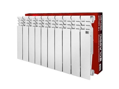 Радиатор алюминиевый STI 350/80  (10секций) - фото в Миди Лтд Изображение товара Радиатор алюминиевый STI 350/80  (10секций) в Миди Лтд