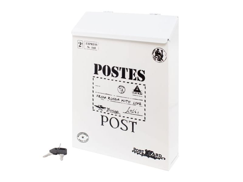 Изображение товара Ящик почтовый АЛЛЮР №3010 белый (4шт/уп) в Миди Лтд