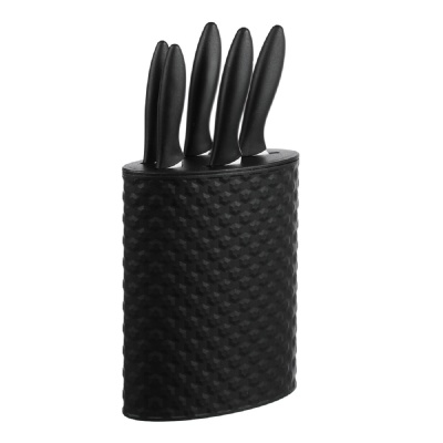 Набор ножей кухонных 6 предметов на подставке VETTA Альба (6шт/кор) - фото в Миди Лтд Изображение товара Набор ножей кухонных 6 предметов на подставке VETTA Альба (6шт/кор) в Миди Лтд