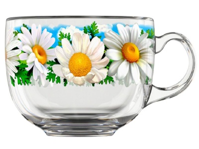 Кружка для чая Ромашковое поле 480мл (12шт/уп) Х - фото в Миди Лтд Изображение товара Кружка для чая Ромашковое поле 480мл (12шт/уп) Х в Миди Лтд