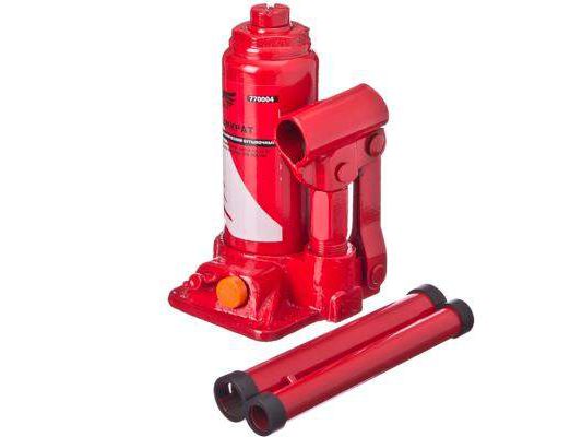 Изображение товара Домкрат гидравлический бутылочный  3т высота подъема 158-308мм в Миди Лтд