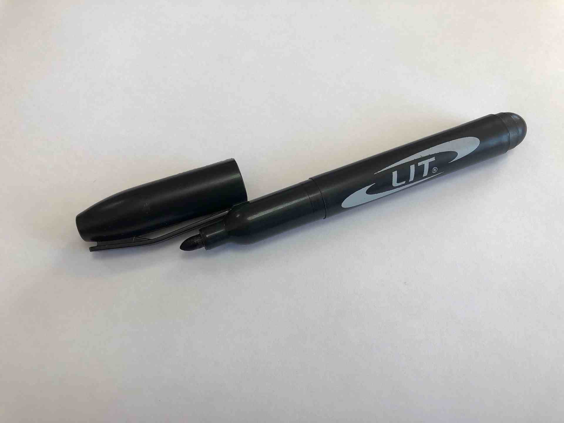 Изображение товара Маркер Перманентный Черный (10шт/уп) в Миди Лтд