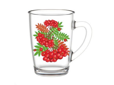 Кружка для чая Рябинка 300мл (12шт/уп) Х - фото в Миди Лтд Изображение товара Кружка для чая Рябинка 300мл (12шт/уп) Х в Миди Лтд