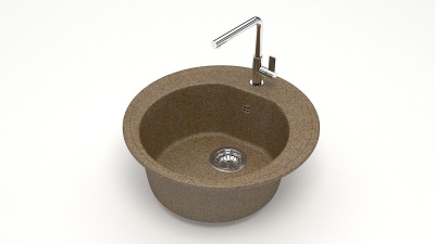 Изображение товара Мойка матовая Карельский Камень Cheraya 3/Q9 (510*510мм) терракот в Миди Лтд