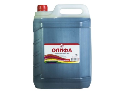 Олифа 10л (66шт/пал) - фото в Миди Лтд Изображение товара Олифа 10л (66шт/пал) в Миди Лтд