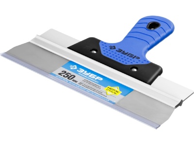 Изображение товара Шпатель фасадный ЗУБР Профессионал нерж полотно 250мм двухкомпонентная ручка в Миди Лтд